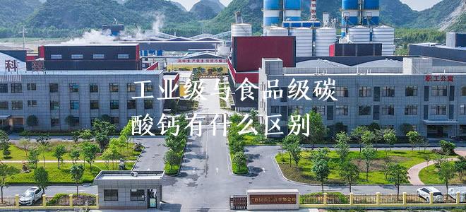 工业级与食品级碳酸钙有什么区别